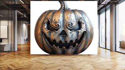 Spooky Halloween Pumpkin Smile : Isolated Objects Wall mural