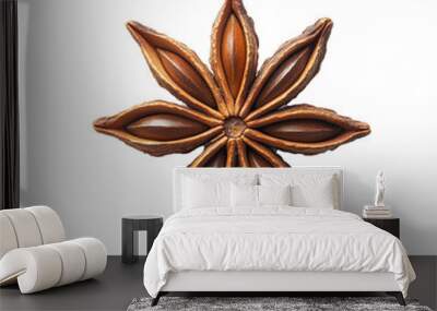 Star Anise Asian Cooking Spice Ingredient Wall mural