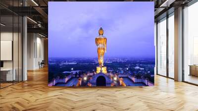 Buddha statue at Wat Phra That Khao Noi, Nan, Thailand Wall mural