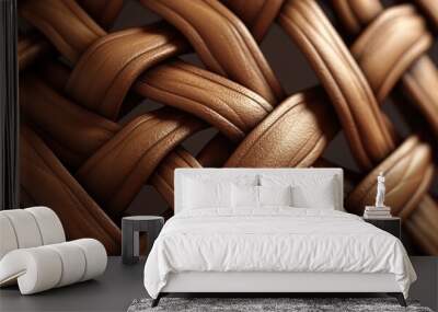 rattan wood fiber 12 Wall mural