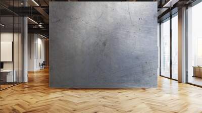 Gray Metal Background Wall mural