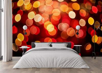 christmas background Wall mural