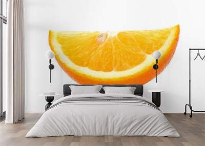 Slice of orange transparent png Wall mural