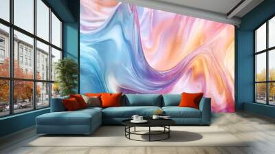 abstract background with colorful fluid fluid fluid fluid fluid fluid fluid fluid fluid fluid fluid fluid Wall mural