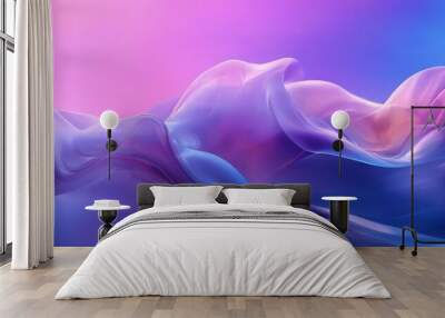 abstract background with smooth Wall mural