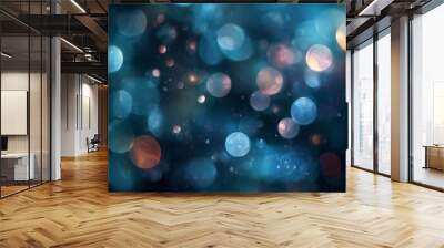 abstract boding boke background with boket Wall mural