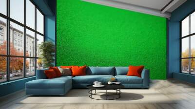 close-up of a green surface with a textured appearance. Wall mural