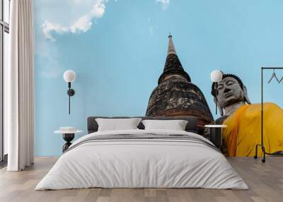 buddha statue in thailand Wall mural