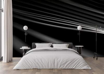 background black 2 Wall mural