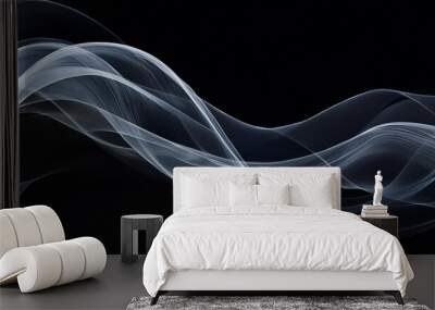 abstract smoke background Wall mural