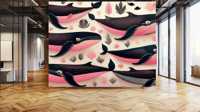 set of shoes Wall mural