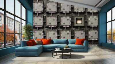 SMD integrated circuits Wall mural