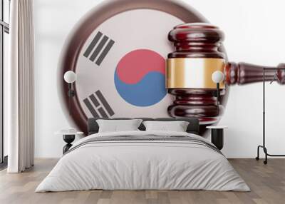 National legal system conceptual series - South Korea Wall mural