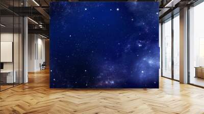 background of the night sky with stars Wall mural