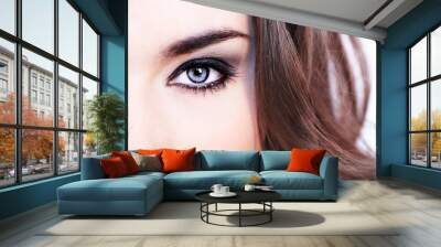 close-up portrait Wall mural