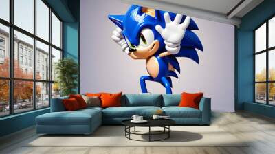 Sonic The Hedgehog 3D Wall mural