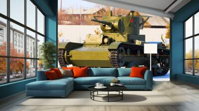 Soviet tank model T-26 Wall mural