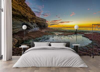 Cliffs Wall mural