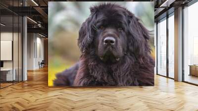 newfoundland dog Wall mural