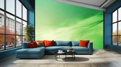 green gradient background / abstract blurry fresh green background	 Wall mural