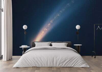 background with stars Wall mural