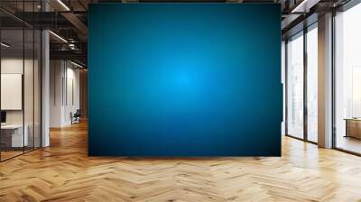 blue background Wall mural