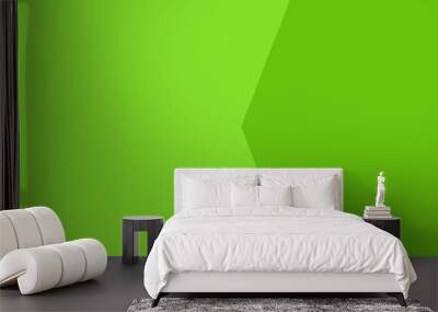 green background Wall mural