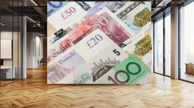 bank notes Wall mural