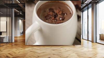 hot chocolate Wall mural