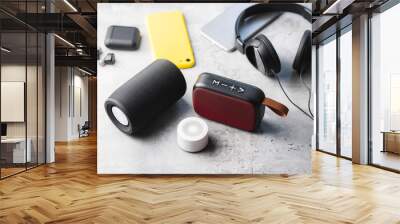 wireless portable speaker Wall mural