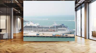 Luxury cruise ship Wall mural