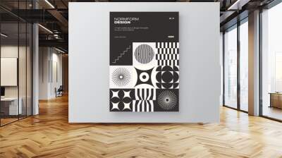 Modernism Design Vector Cover Mockup Wall mural