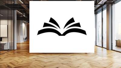 Book icon Wall mural