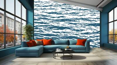 Background with light ocean ripples texture Wall mural