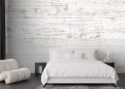 One-color vector background with the texture of old wood Wall mural