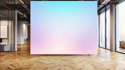 Abstract blur soft gradient pastel dreamy background Wall mural