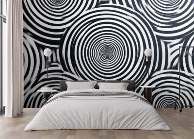 Abstract Spiral Pattern Wall mural