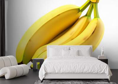 Banana with No Background Clutter Wall mural