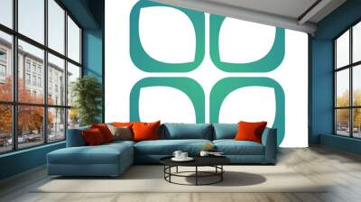 set of vector stickers Wall mural