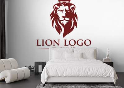 Lion Logo Images Wall mural