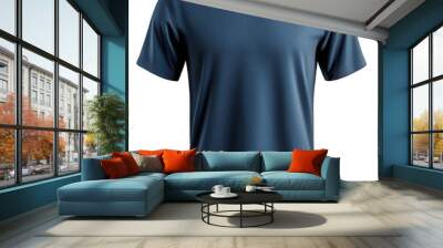 Dark blue shirt, PNG Wall mural