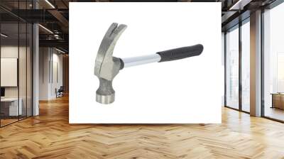 Locksmith hammer with plastic handle isolated on white background Wall mural