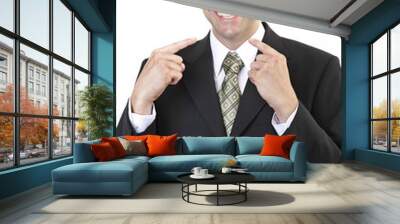 businessman portrait 2 Wall mural