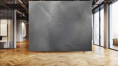 Abstract blurred gray background fabric Swaying like a silk thread texture. Wall mural