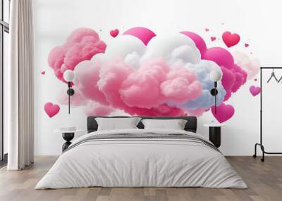 colorful of clouds Wall mural