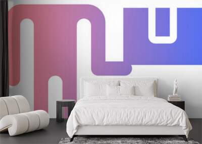 delivery icon Wall mural