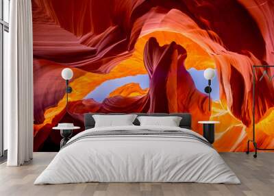 Antelope Canyon natural rock formation Wall mural