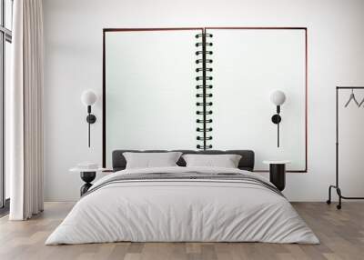 Blank notebook Wall mural