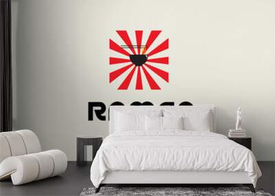 Japanese delicious ramen  logo design vector graphic icon symbol illustration Wall mural