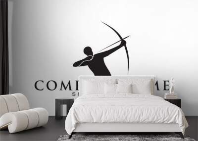  Archer logo Wall mural